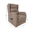 Tugitool BARRY elektriline lift recliner, beez