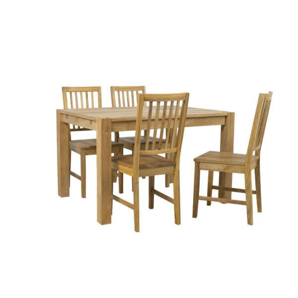 Söögilauakomplekt TAMM Laud 120*90cm+4 tooli